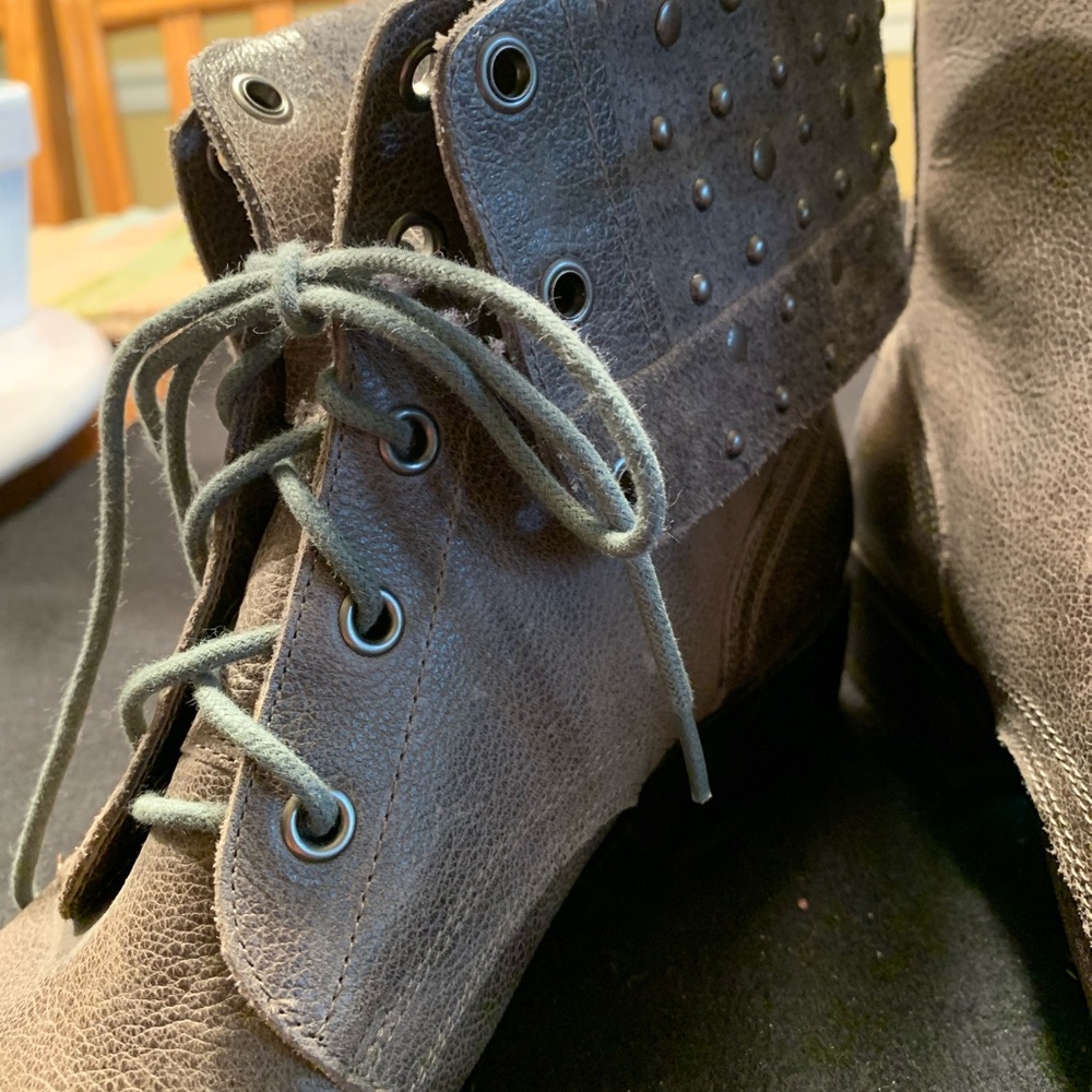 Holding for a bundle..2 pairs size 10 booties